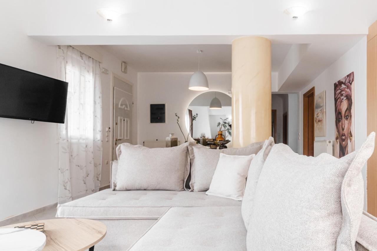 Villa Ventus, 40Sqm Private Pool & Hot Tub! Roussospition Bagian luar foto