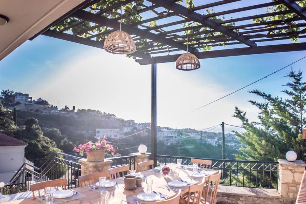 Villa Ventus, 40Sqm Private Pool & Hot Tub! Roussospition Bagian luar foto